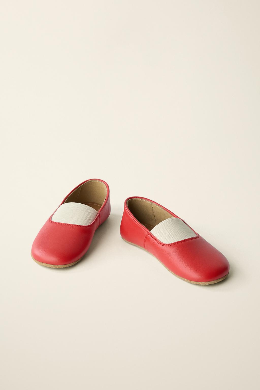 Балетки из кожи created by caramel london x zara
