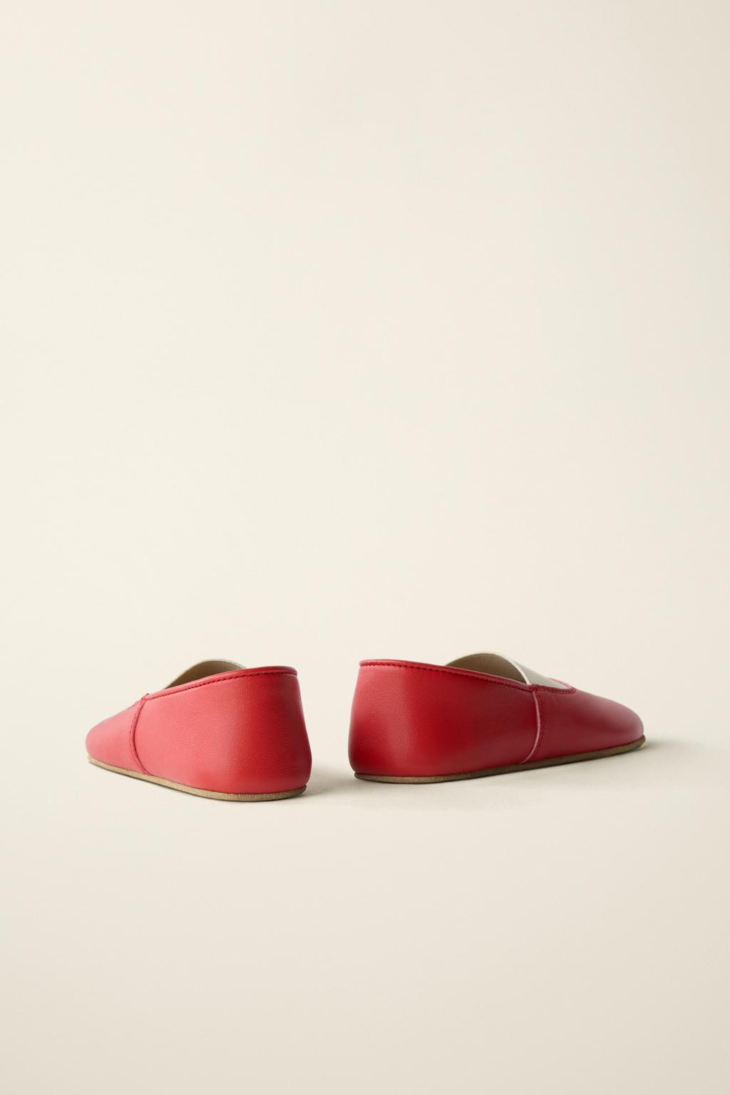 Балетки из кожи created by caramel london x zara