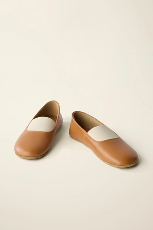 Кожаные балетки leather ballet flats от caramel london x zara- Заказать в России