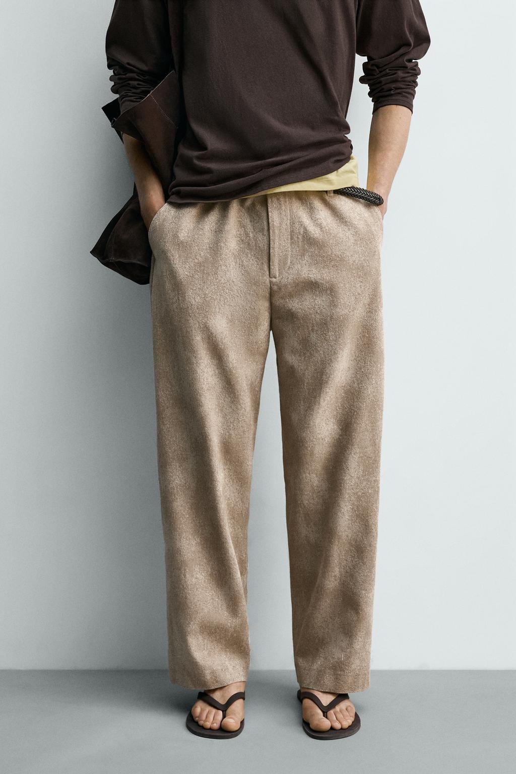 ЖАККАРДОВЫЕ БРЮКИ ЧИНОС RELAXED FIT