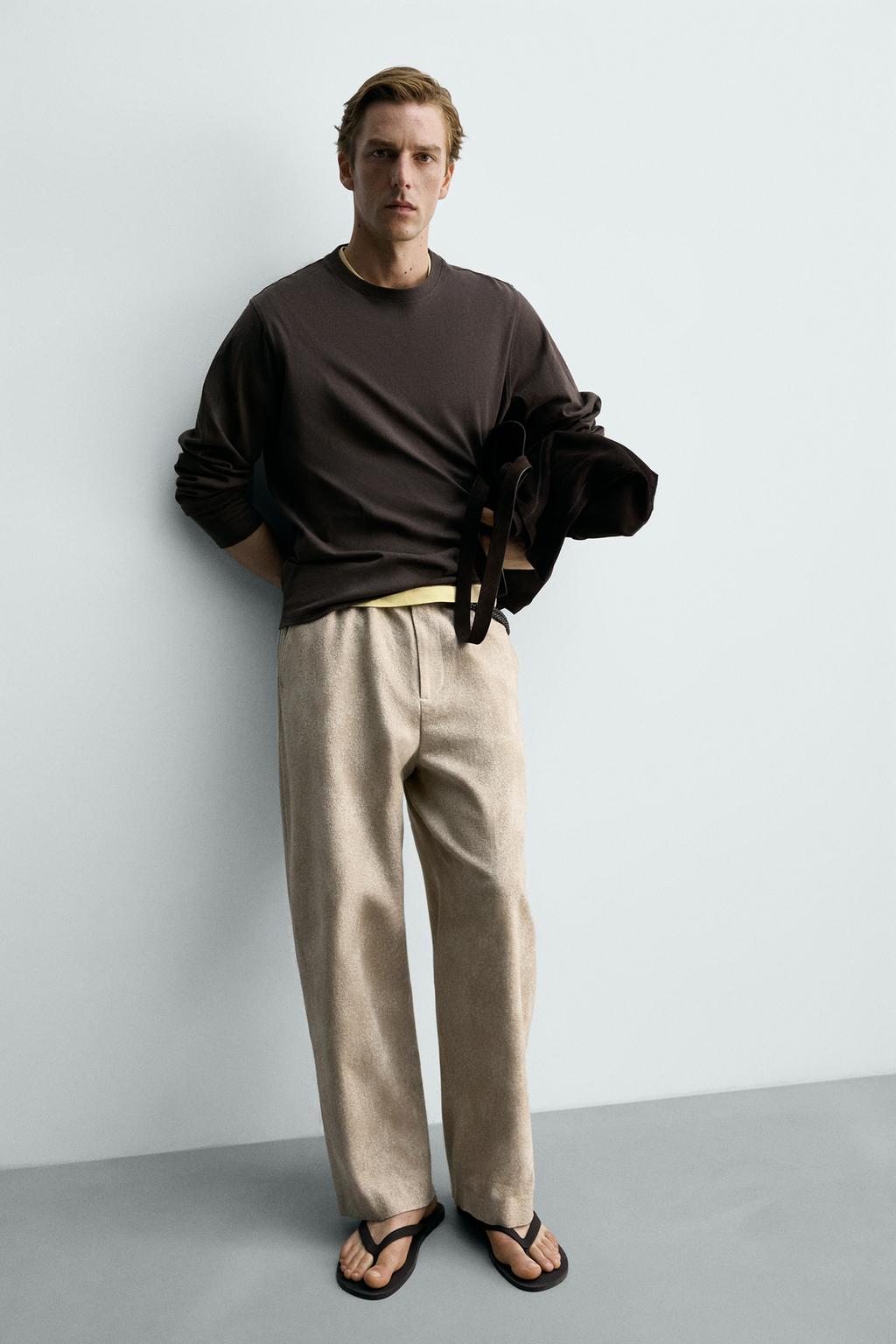 ЖАККАРДОВЫЕ БРЮКИ ЧИНОС RELAXED FIT