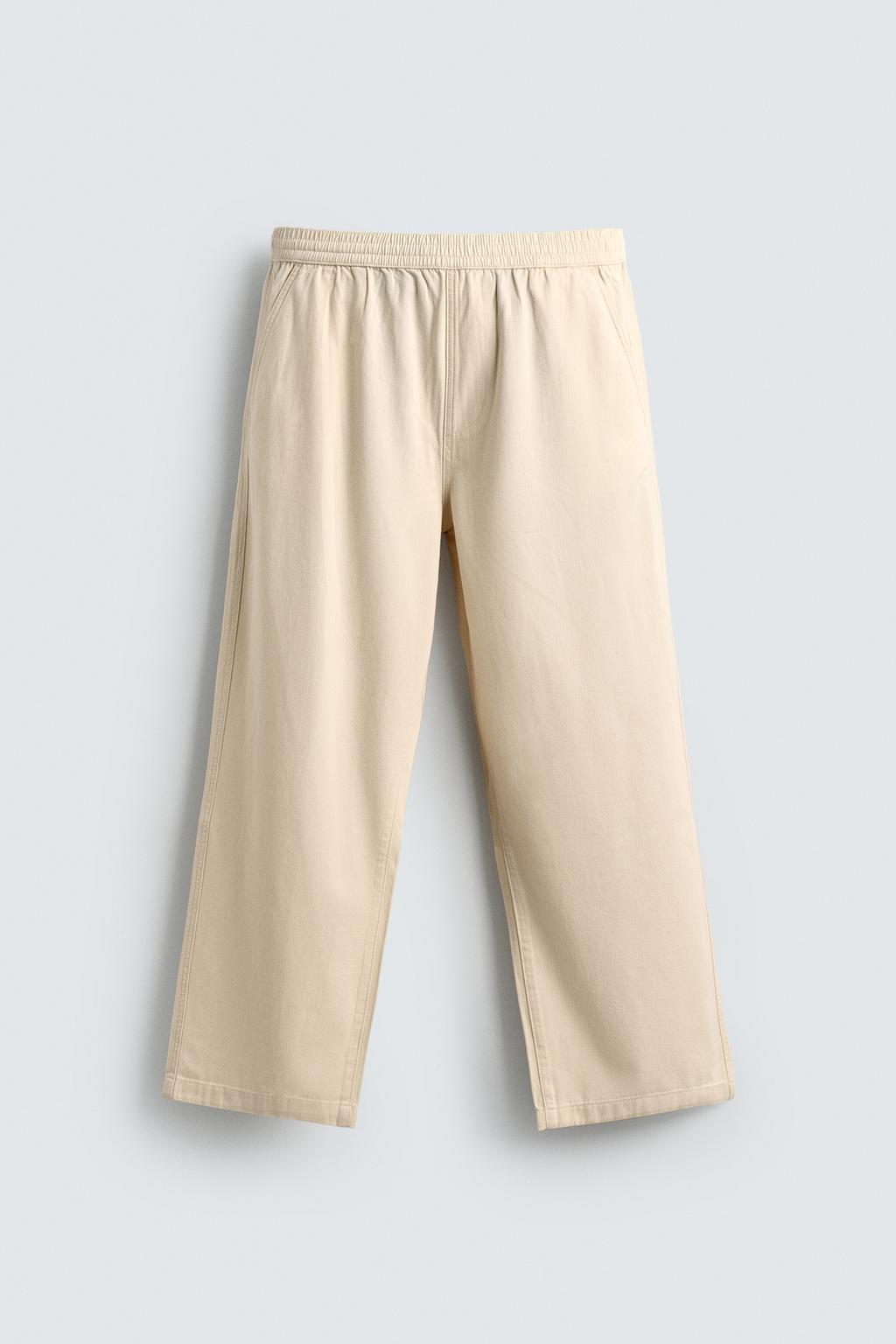 БРЮКИ RELAXED FIT В ЕЛОЧКУ