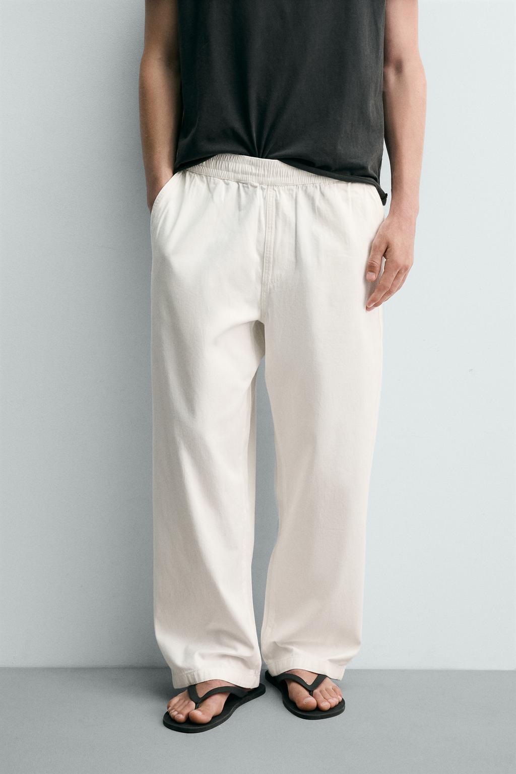 БРЮКИ RELAXED FIT В ЕЛОЧКУ