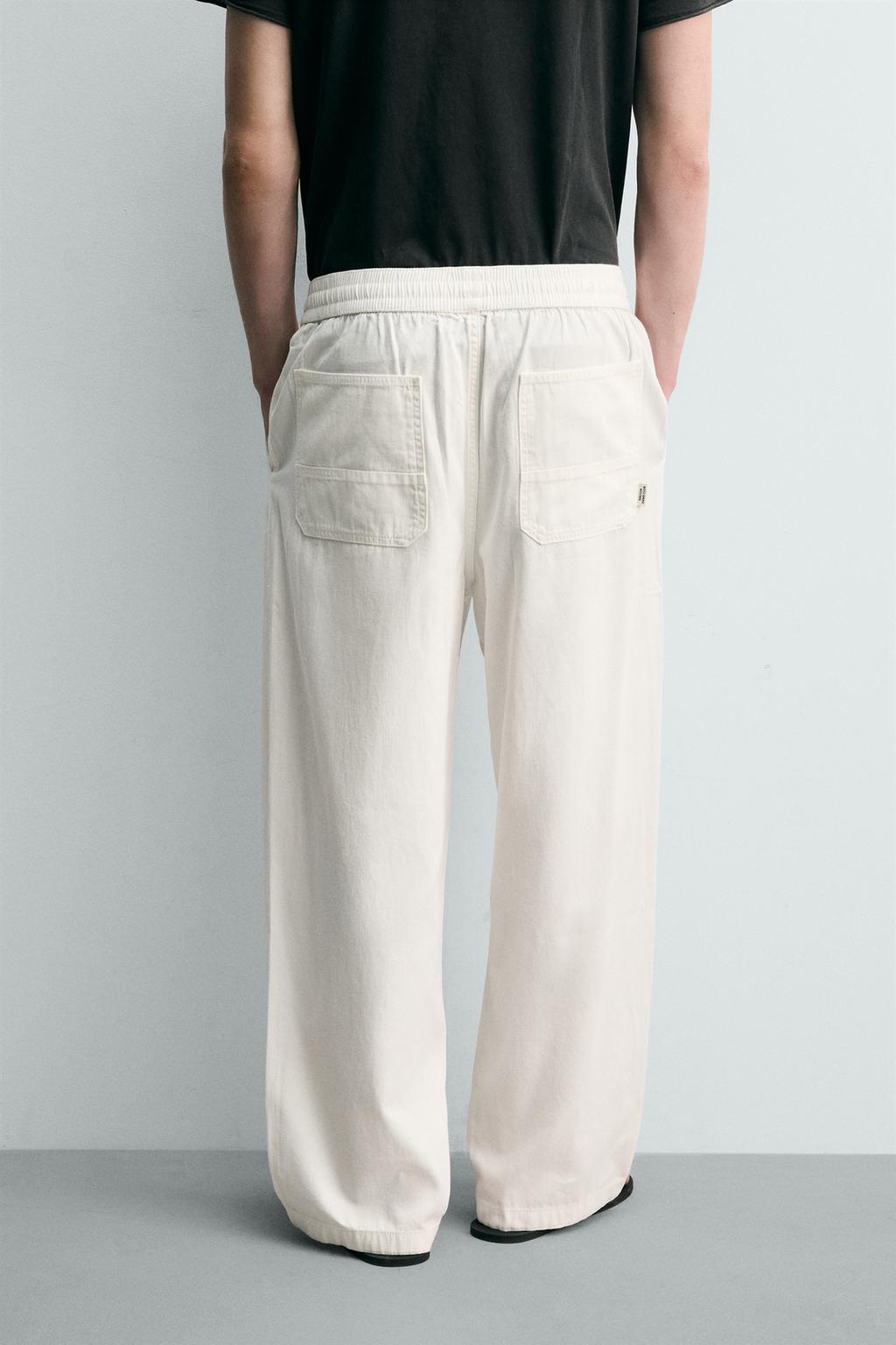 БРЮКИ RELAXED FIT В ЕЛОЧКУ