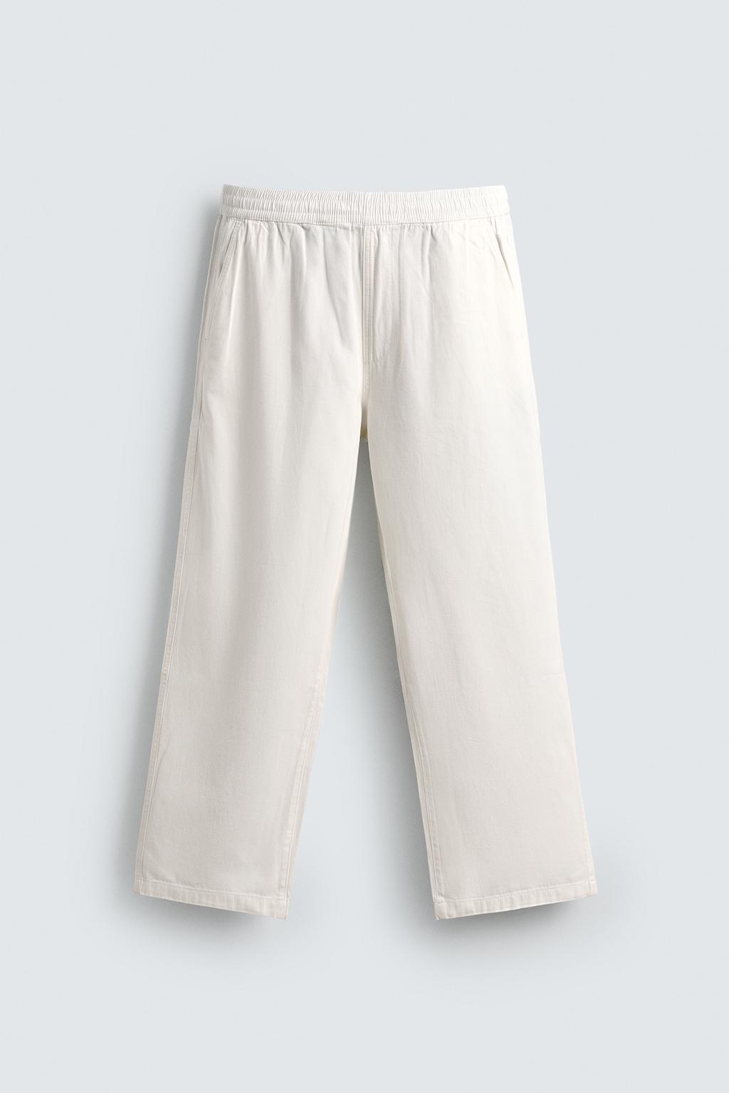 БРЮКИ RELAXED FIT В ЕЛОЧКУ