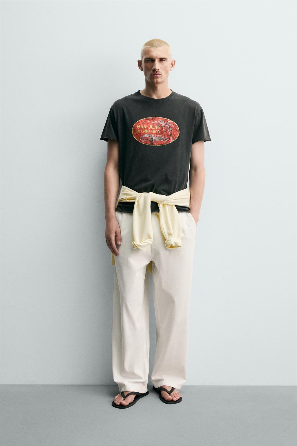 БРЮКИ RELAXED FIT В ЕЛОЧКУ