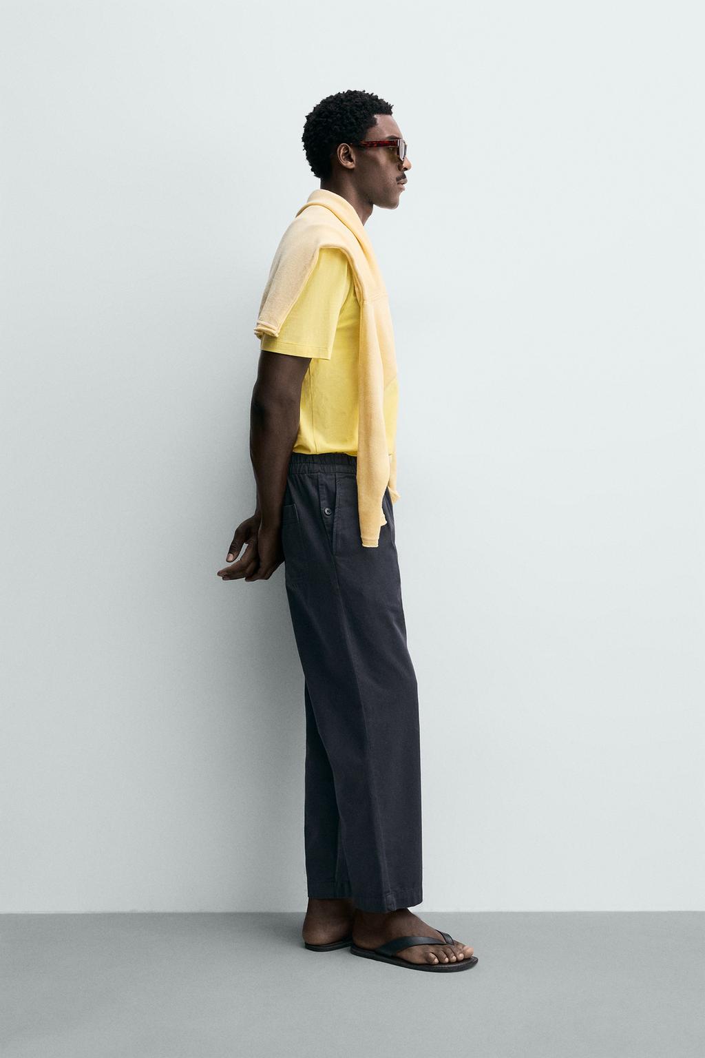 БРЮКИ RELAXED FIT ИЗ ХЛОПКА
