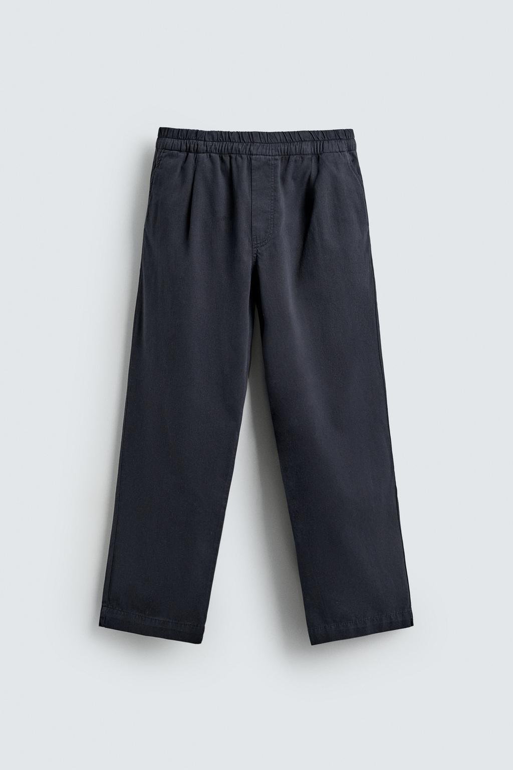 БРЮКИ RELAXED FIT ИЗ ХЛОПКА