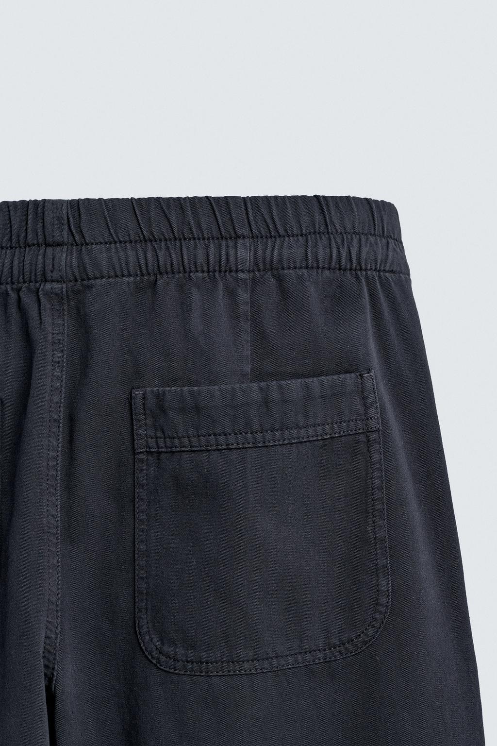 БРЮКИ RELAXED FIT ИЗ ХЛОПКА