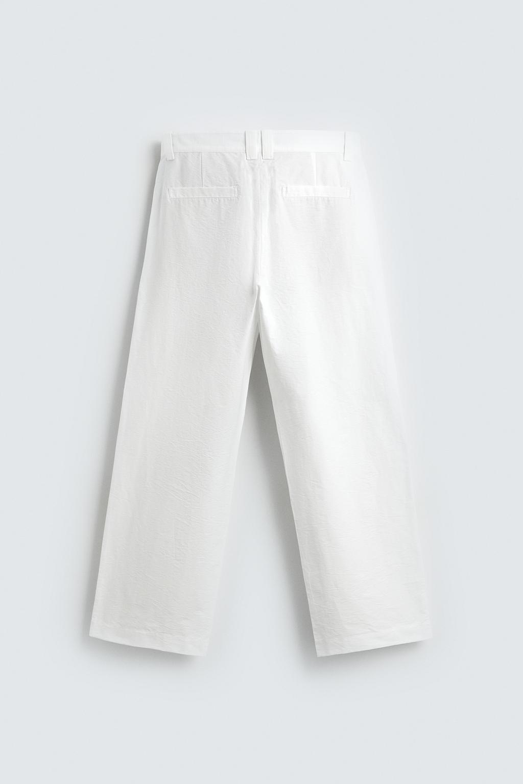 БРЮКИ WIDE-LEG СО СКЛАДКАМИ