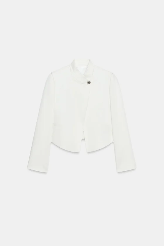 УКОРОЧЕННЫЙ БЛЕЙЗЕР — коллекция Zara «ZW»