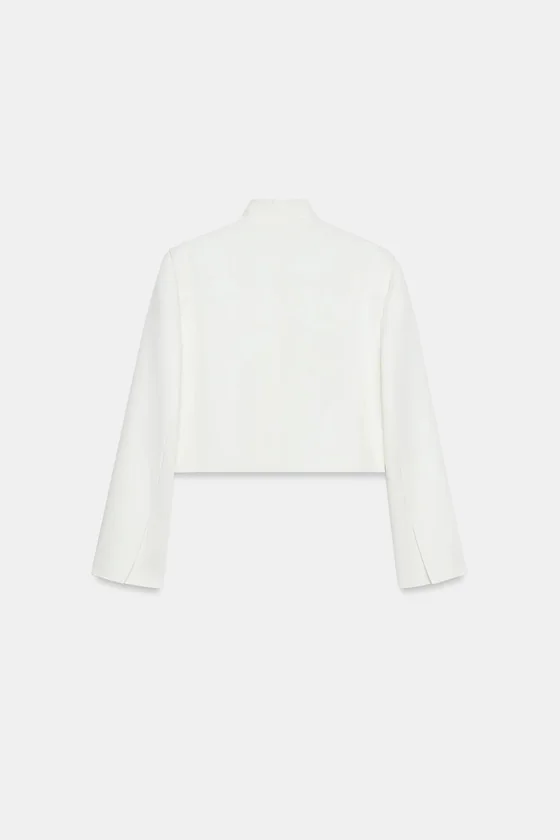 УКОРОЧЕННЫЙ БЛЕЙЗЕР — коллекция Zara «ZW»