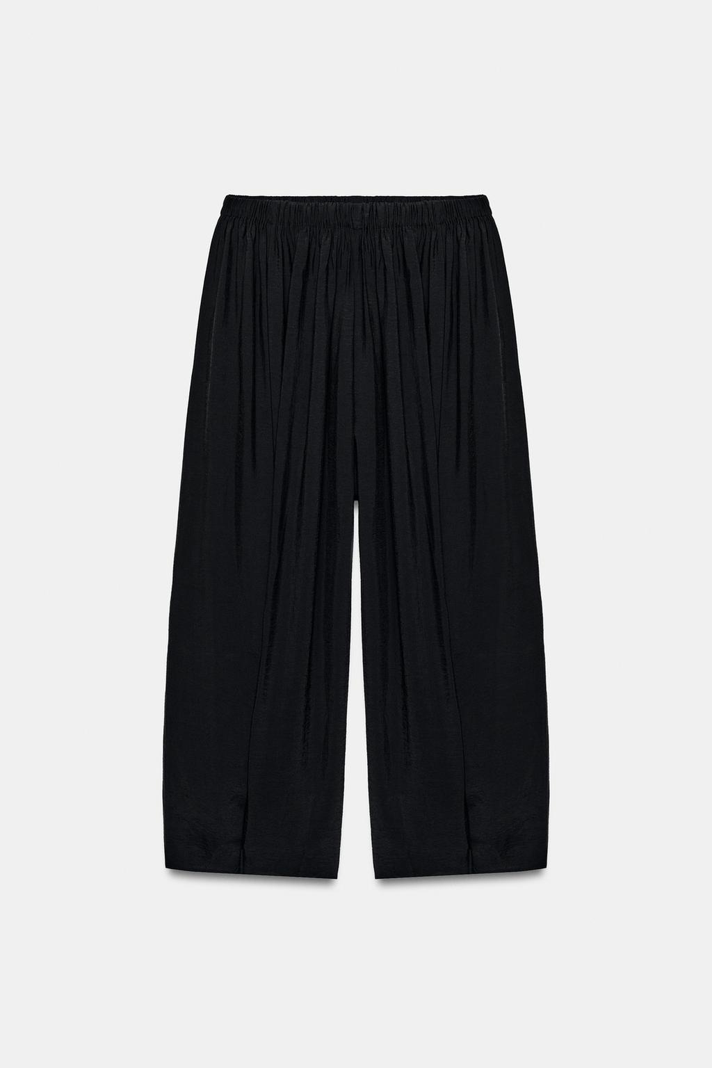 ОБЪЕМНЫЕ СТРУЯЩИЕСЯ БРЮКИ