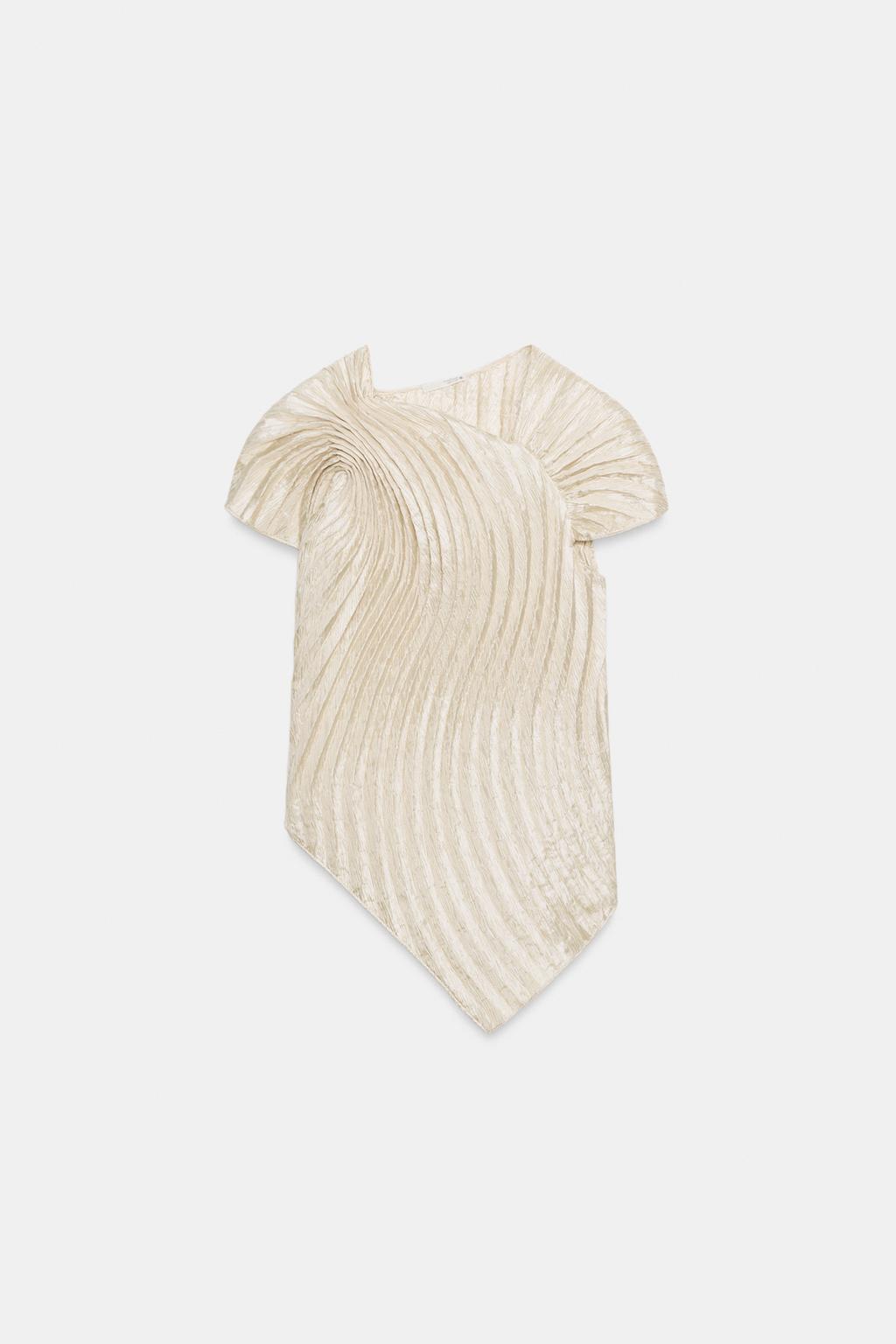 ПЛИССИРОВАННЫЙ ТОП — ZW COLLECTION