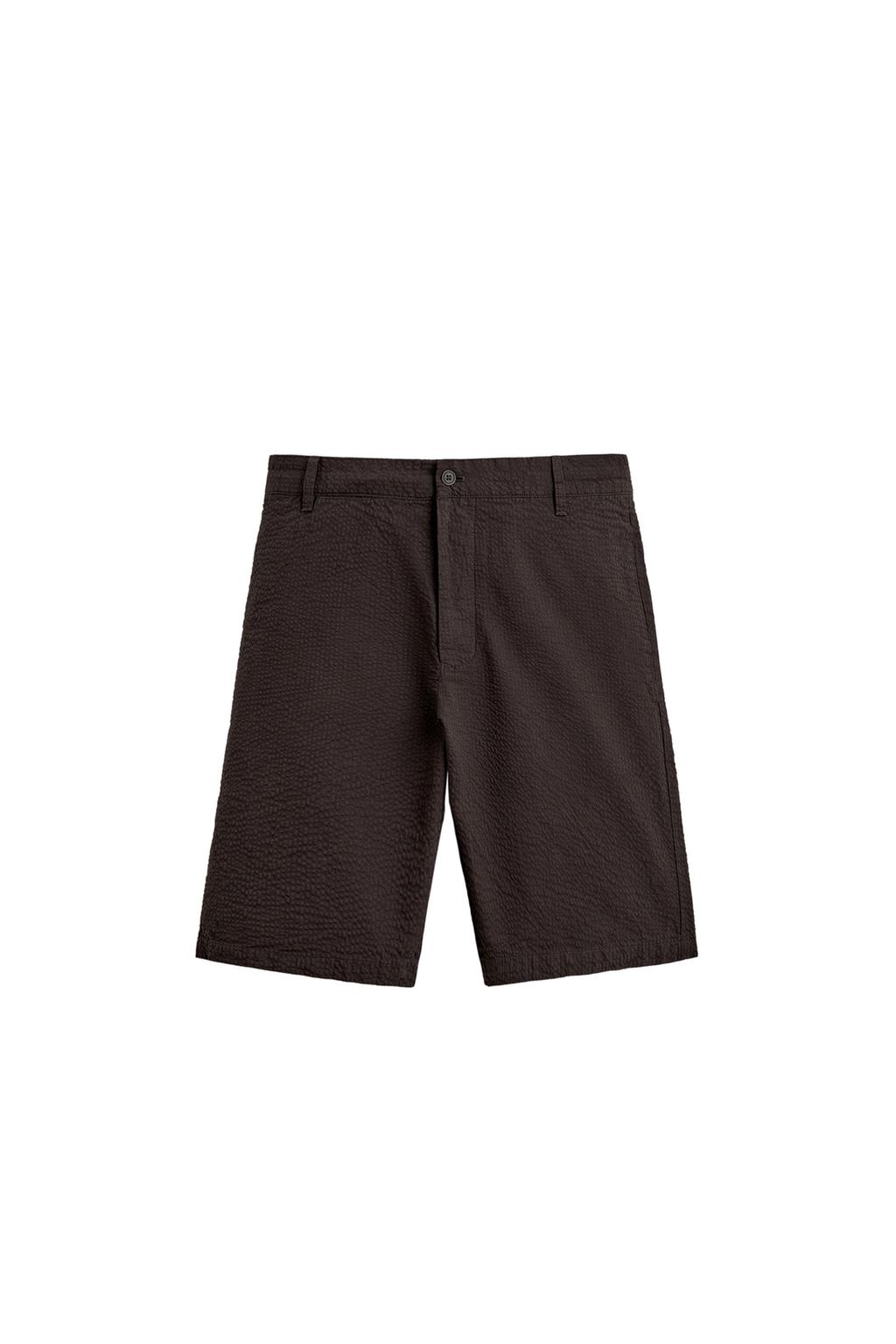 ШОРТЫ REGULAR FIT ИЗ СИРСАКЕРА