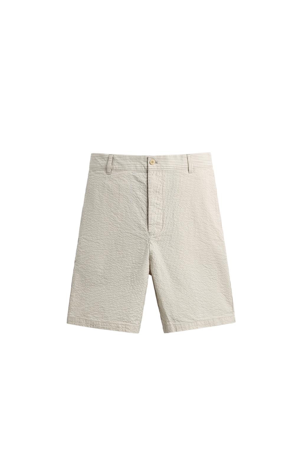 ШОРТЫ REGULAR FIT ИЗ СИРСАКЕРА