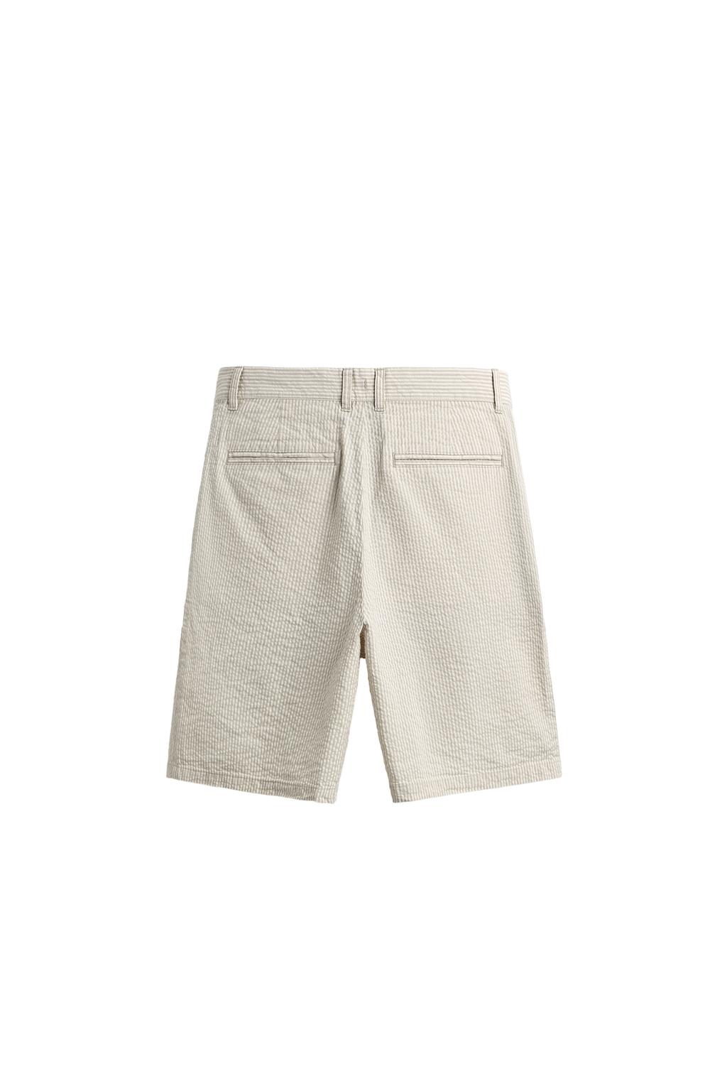 ШОРТЫ REGULAR FIT ИЗ СИРСАКЕРА