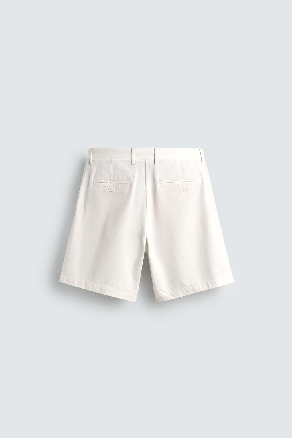 ШОРТЫ RELAXED FIT СО СКЛАДКАМИ