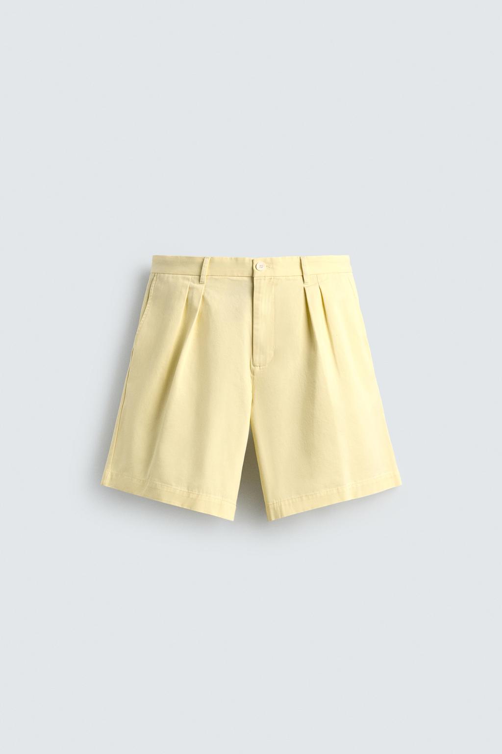 ШОРТЫ RELAXED FIT СО СКЛАДКАМИ