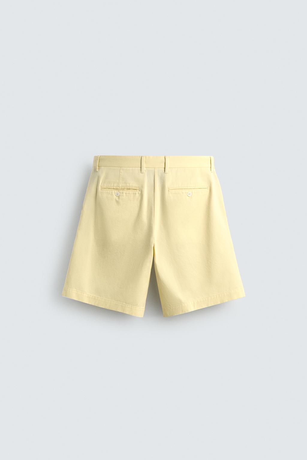 ШОРТЫ RELAXED FIT СО СКЛАДКАМИ