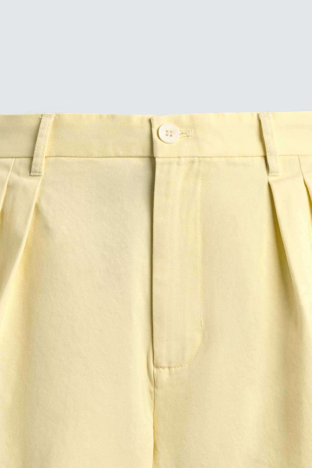 ШОРТЫ RELAXED FIT СО СКЛАДКАМИ