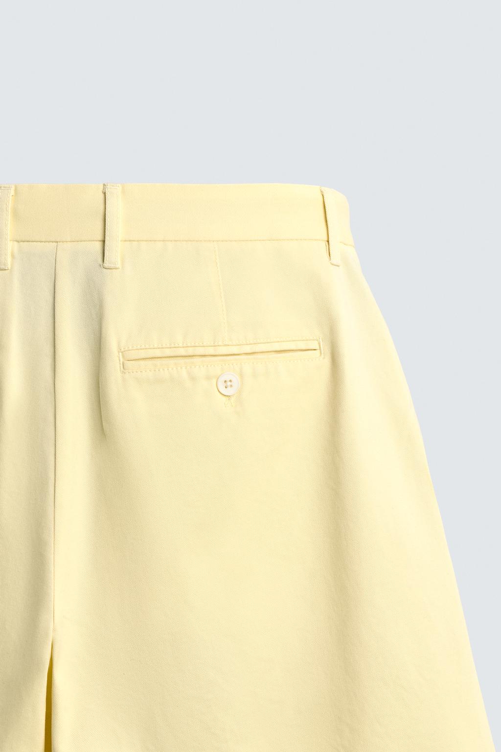 ШОРТЫ RELAXED FIT СО СКЛАДКАМИ
