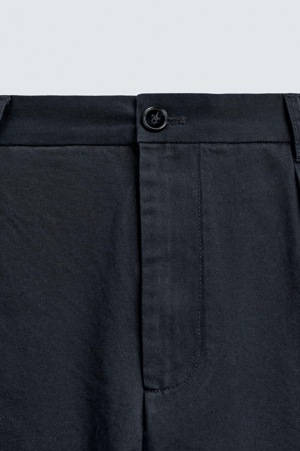 ШОРТЫ RELAXED FIT СО СКЛАДКАМИ