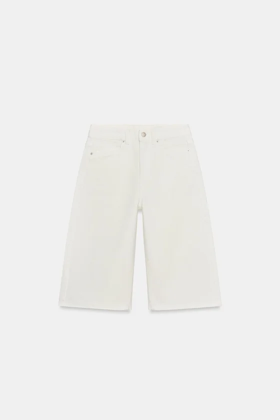 ДЖИНСОВЫЕ ШОРТЫ БЕРМУДЫ СО СРЕДНЕЙ ПОСАДКОЙ — коллекция Zara «ZW»