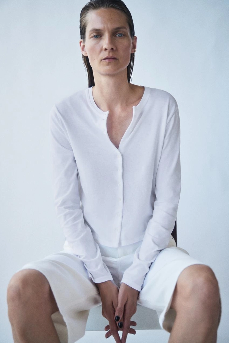 ДЖИНСОВЫЕ ШОРТЫ БЕРМУДЫ СО СРЕДНЕЙ ПОСАДКОЙ — коллекция Zara «ZW»