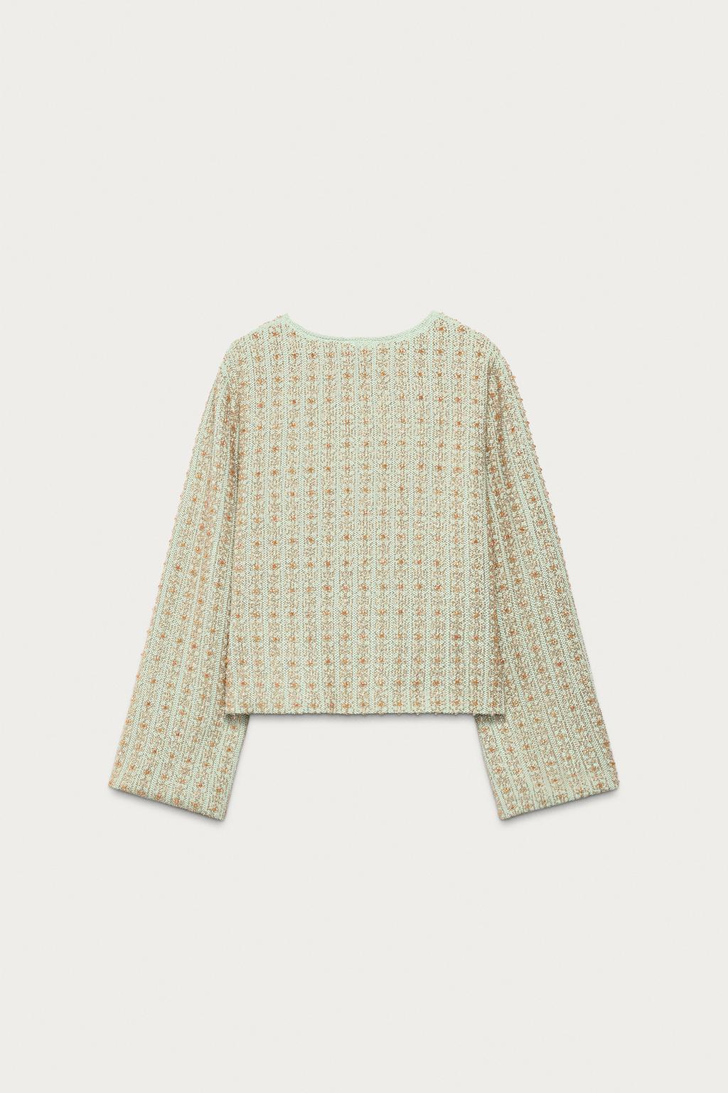 Кардиган с бисером marisa berenson x zara