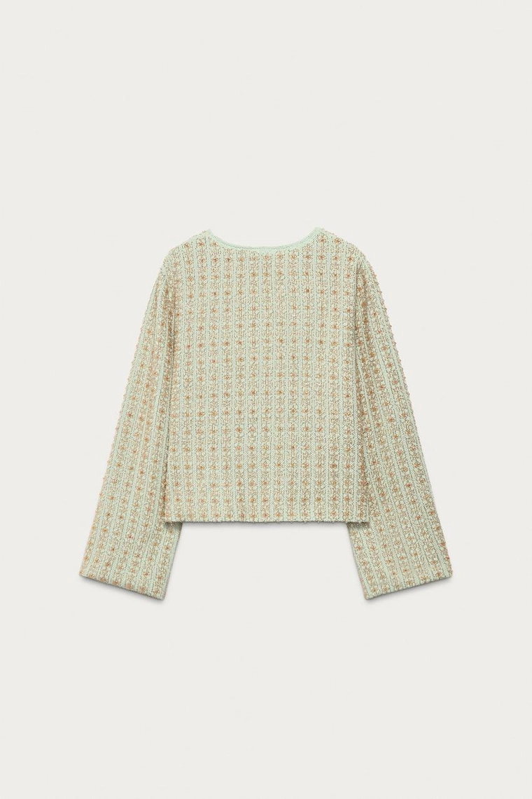 Кардиган с бисером marisa berenson x zara