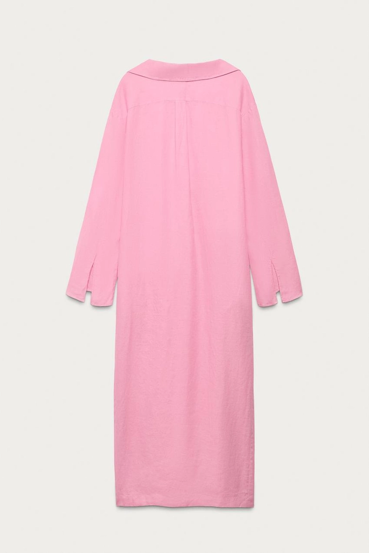 Платье-туника из 100% льна marisa berenson x zara