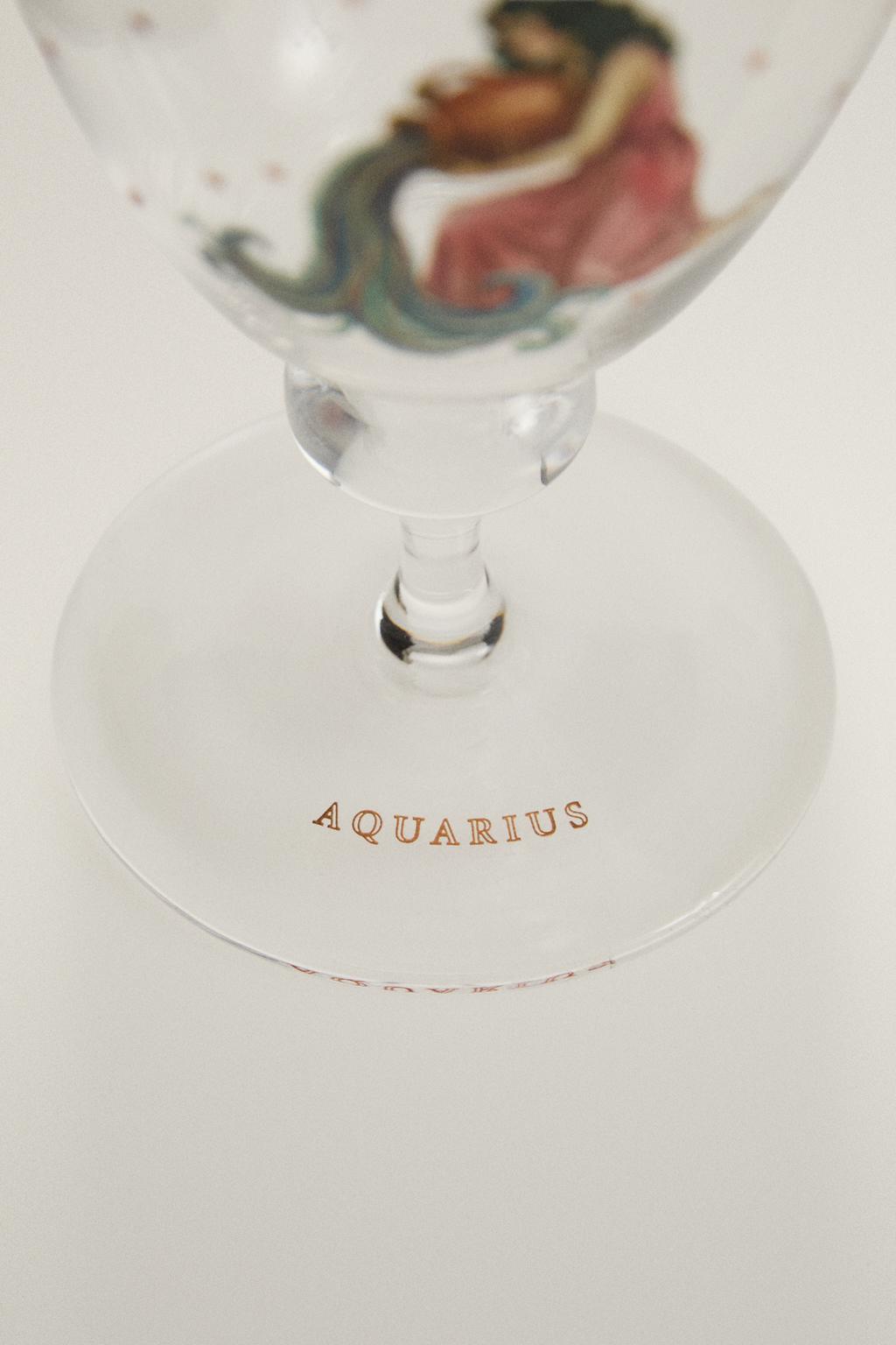 Бокал для вина aquarius zodiac | marisa berenson