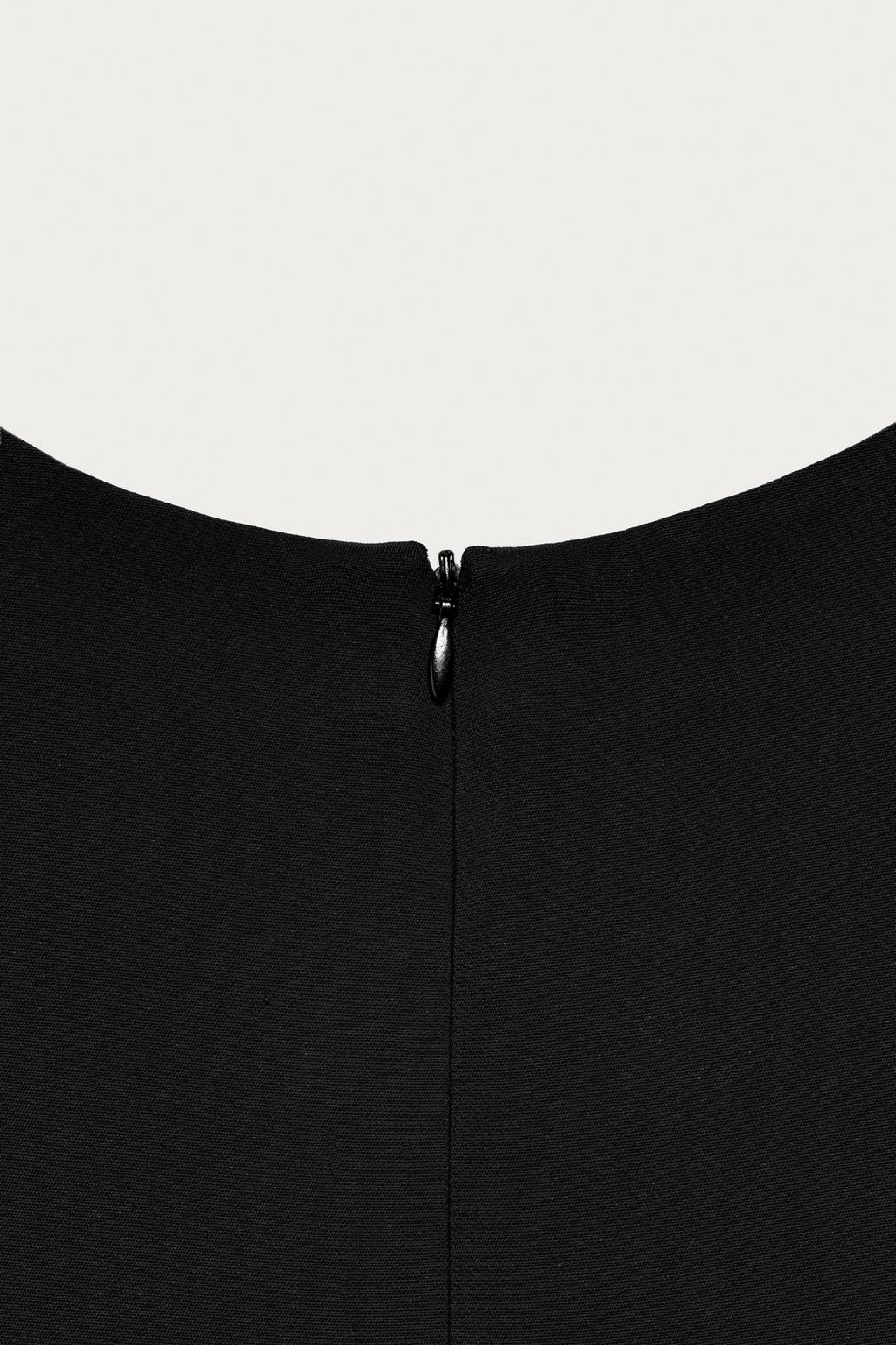Короткое платье с бусинами marisa berenson x zara
