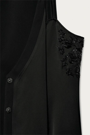 Короткое платье с бусинами marisa berenson x zara- Заказать в России
