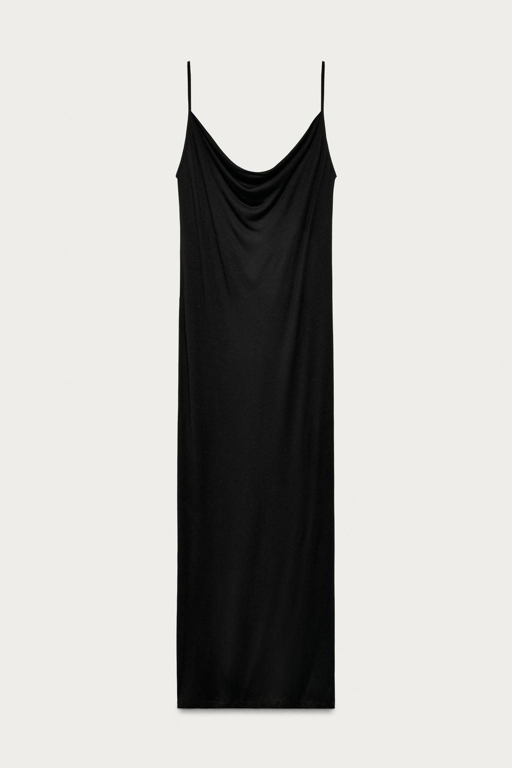 Длинное платье с драпировкой marisa berenson x zara