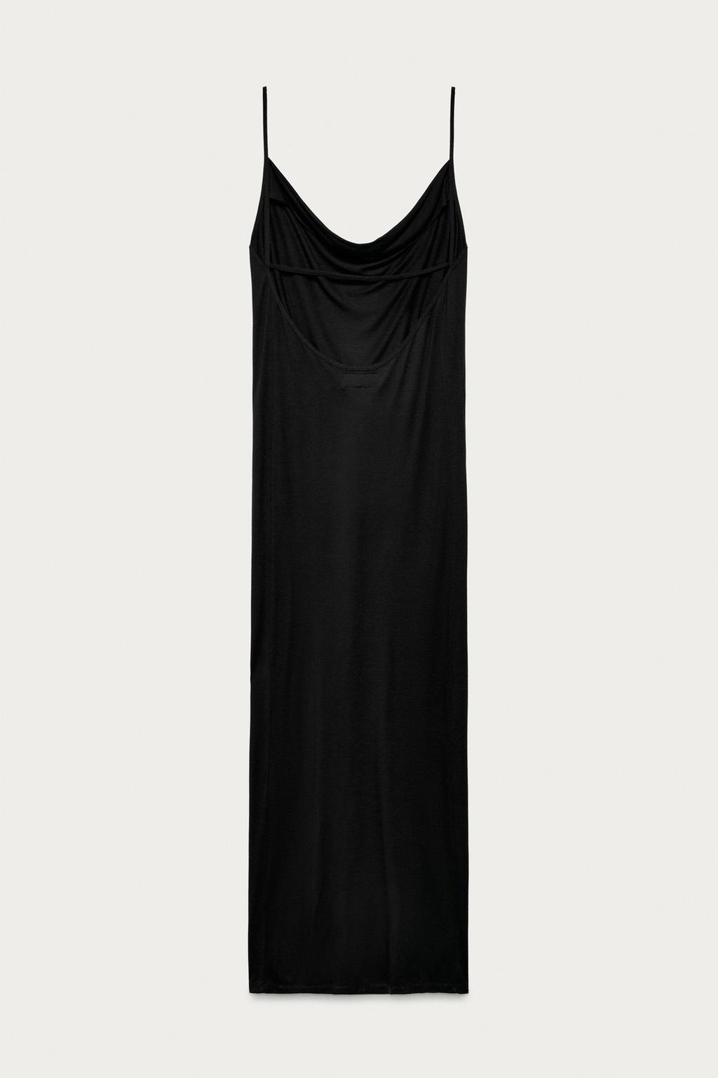 Длинное платье с драпировкой marisa berenson x zara