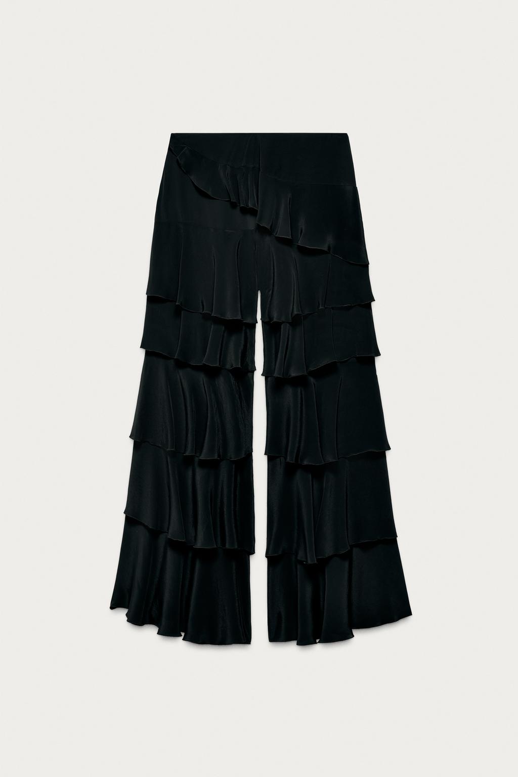 Брюки marisa berenson x zara с рюшами