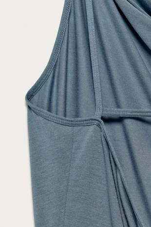 Топ с драпировкой marisa berenson x zara