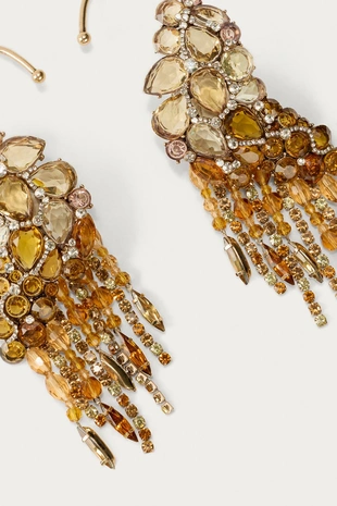 Серьги с яркими камнями marisa berenson x zara- Заказать в России