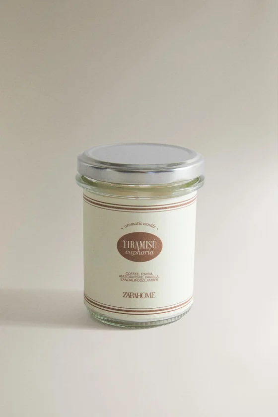 Ароматическая свеча тирамису эйфория (130 г)