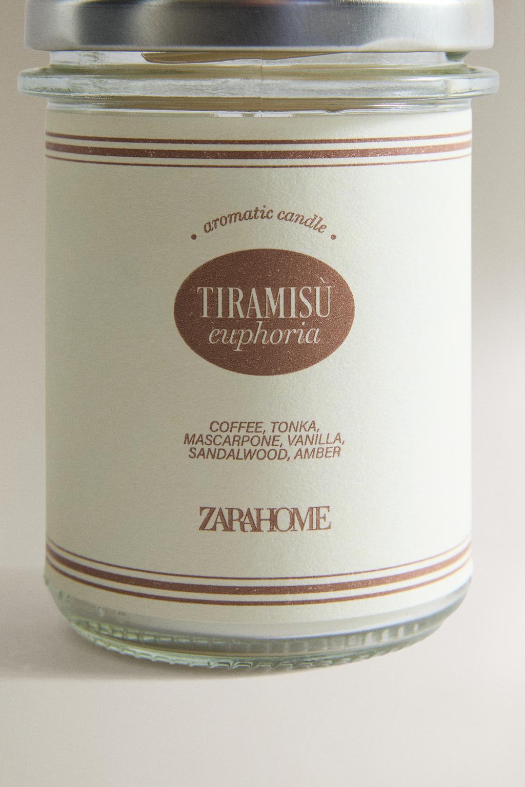 Ароматическая свеча тирамису эйфория (130 г)
