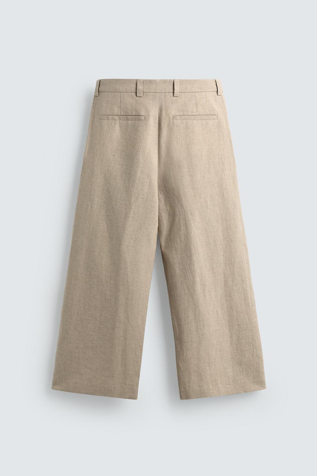 БРЮКИ СО СКЛАДКАМИ RELAXED FIT