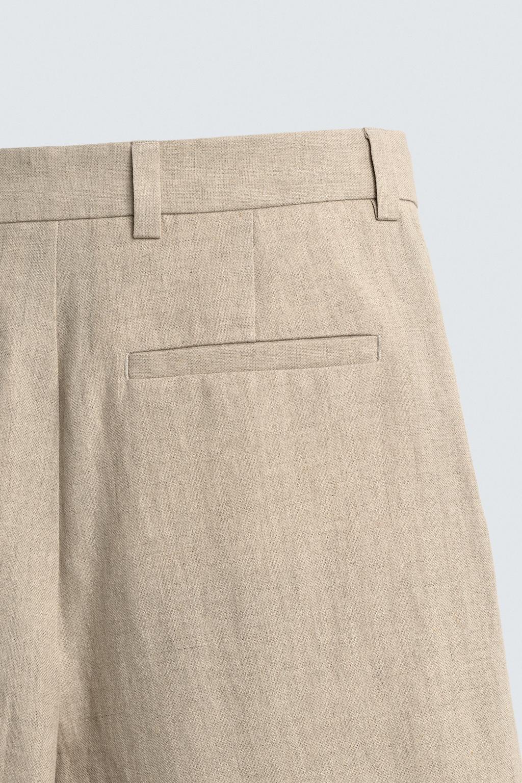 БРЮКИ СО СКЛАДКАМИ RELAXED FIT