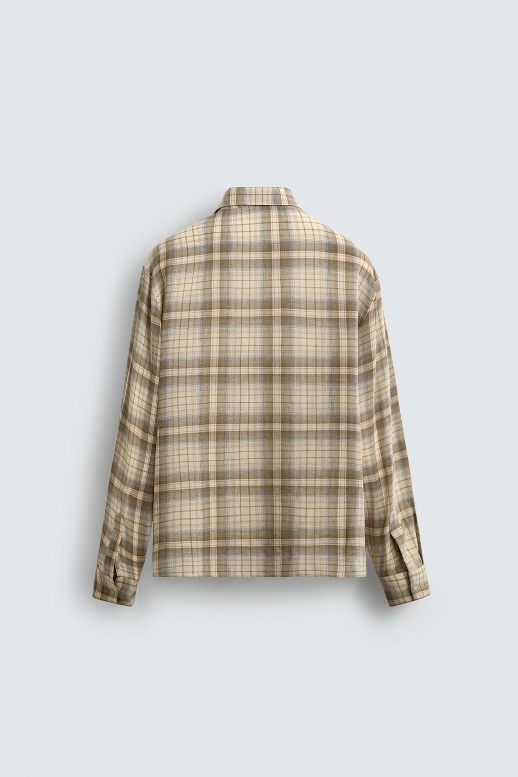 РУБАШКА RELAXED FIT В КЛЕТКУ