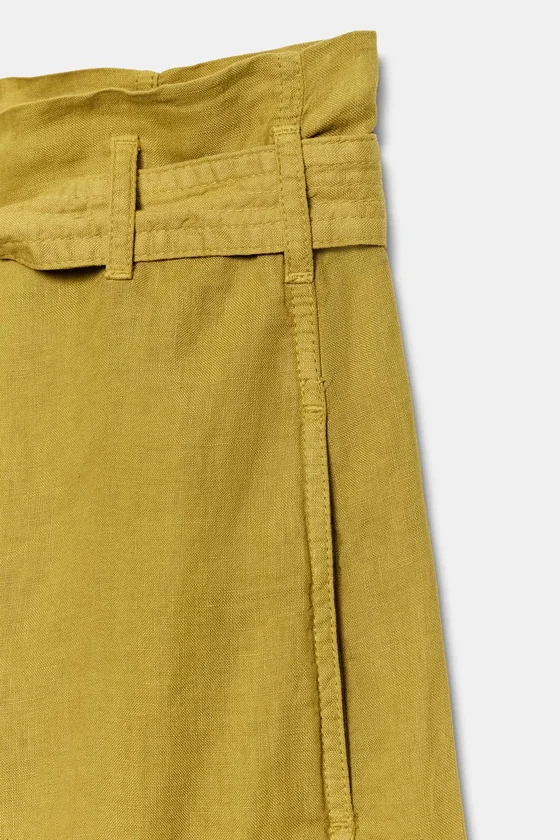 БРЮКИ ИЗ 100% ЛЬНА — коллекция Zara «ZW»