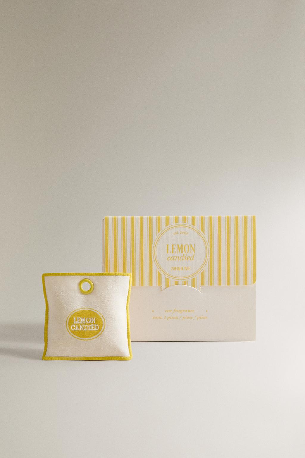 Ароматизатор для автомобиля и шкафа lemon candy