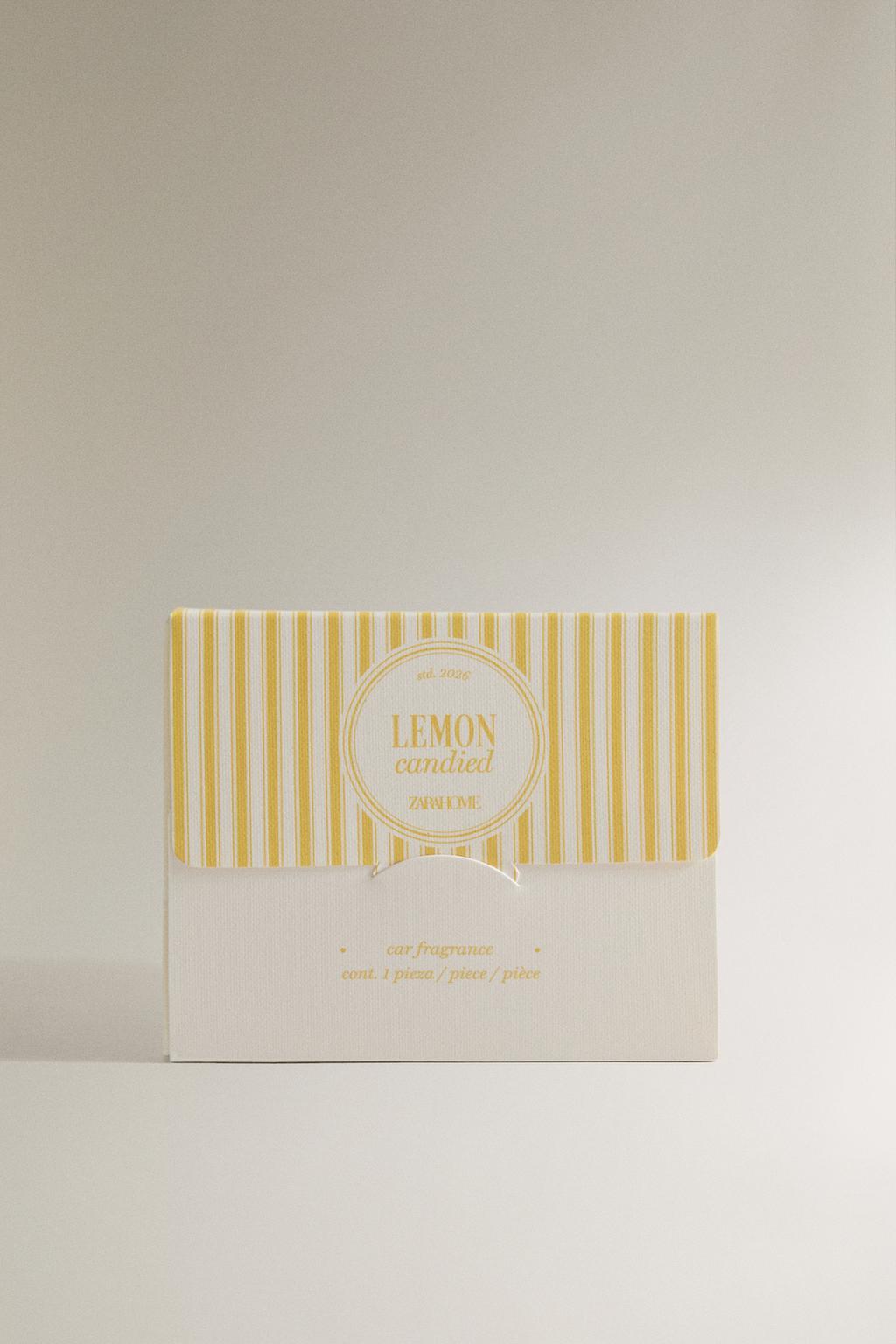 Ароматизатор для автомобиля и шкафа lemon candy