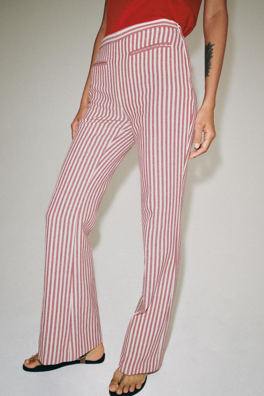 БРЮКИ В ПОЛОСКУ — ZW COLLECTION