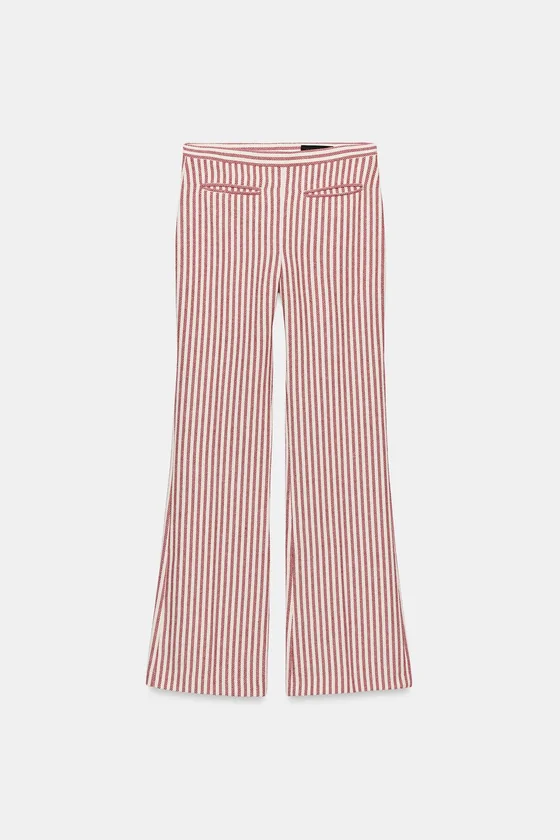 БРЮКИ В ПОЛОСКУ — коллекция Zara «ZW»